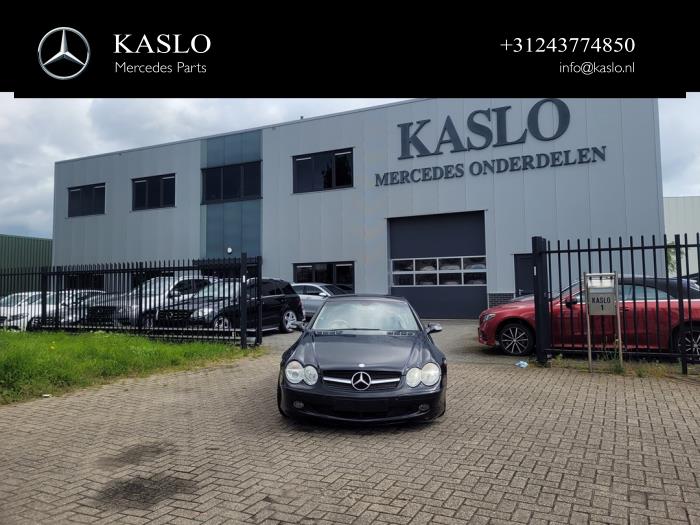 Mercedes SL 5.0 SL-500 V8 24V Sloopvoertuig (2002, Metallic, Zwart)