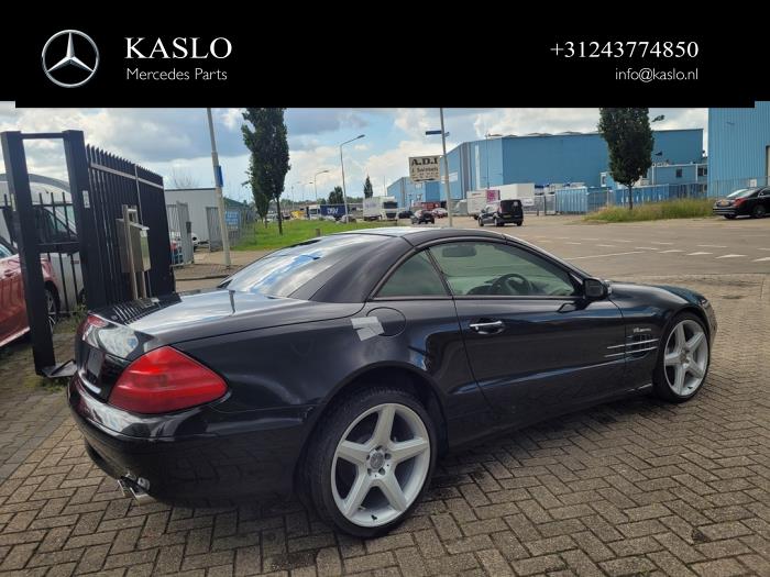 Mercedes SL 5.0 SL-500 V8 24V Sloopvoertuig (2002, Metallic, Zwart)