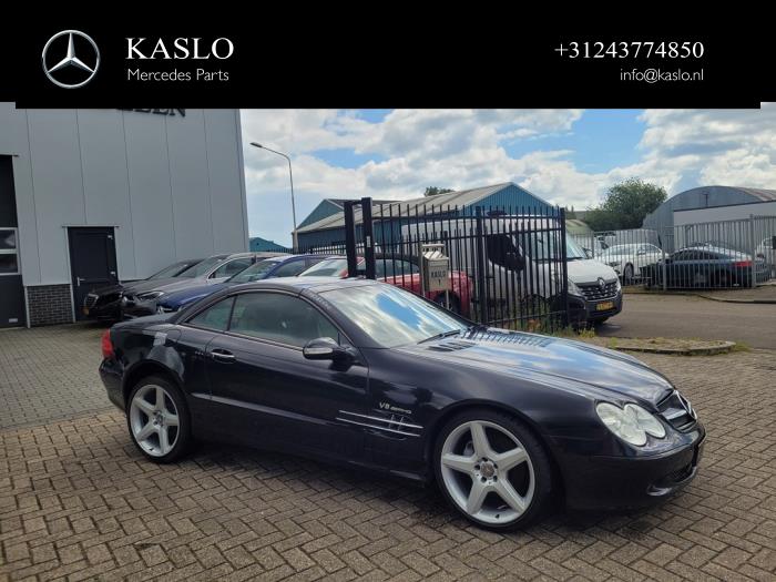 Mercedes SL 5.0 SL-500 V8 24V Sloopvoertuig (2002, Metallic, Zwart)