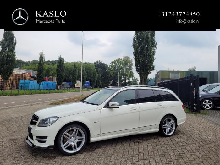 Mercedes C Estate 3.0 C-350 CDI V6 24V Sloopvoertuig (2012, Wit)