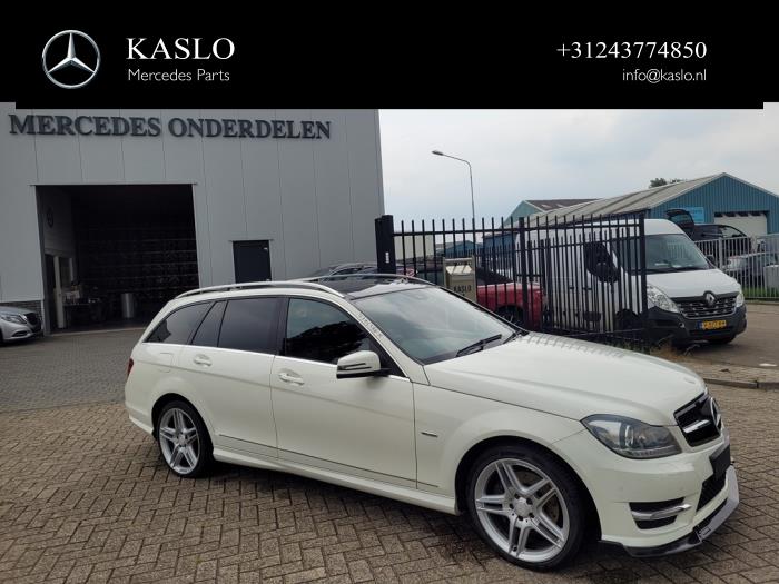 Mercedes C Estate 3.0 C-350 CDI V6 24V Sloopvoertuig (2012, Wit)