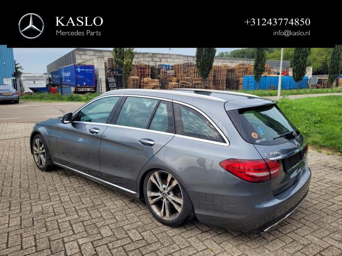 Mercedes C Estate C-350 e 2.0 16V Sloopvoertuig (2017, Metallic, Grijs)