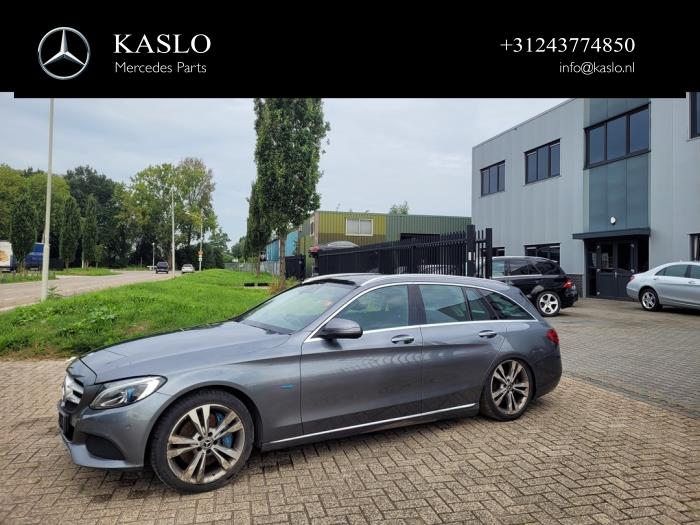 Mercedes C Estate C-350 e 2.0 16V Sloopvoertuig (2017, Metallic, Grijs)