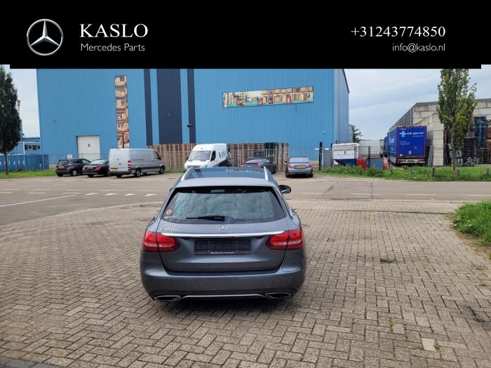 Mercedes C Estate C-350 e 2.0 16V Sloopvoertuig (2017, Metallic, Grijs)