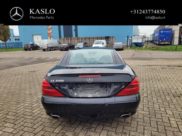 Mercedes SL 5.0 SL-500 V8 24V Sloopvoertuig (2003, Metallic, Zwart)