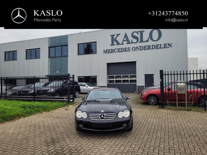 Mercedes SL 5.0 SL-500 V8 24V Sloopvoertuig (2003, Metallic, Zwart)