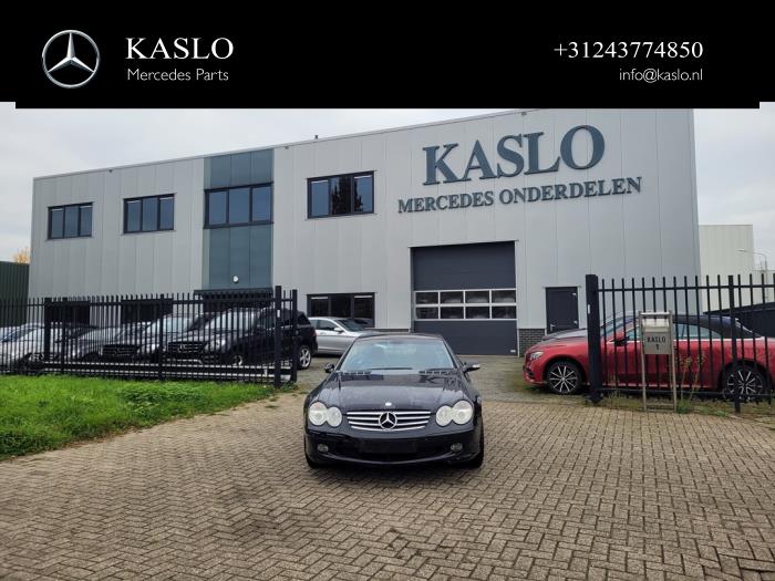 Mercedes SL 5.0 SL-500 V8 24V Sloopvoertuig (2003, Metallic, Zwart)