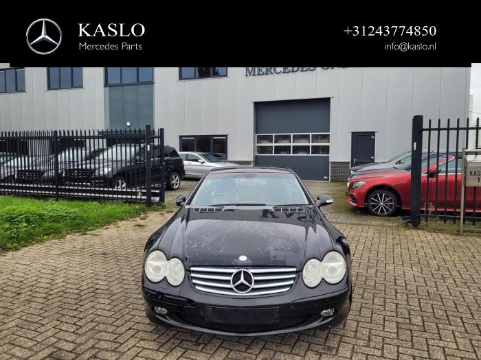 Mercedes SL 5.0 SL-500 V8 24V Sloopvoertuig (2003, Metallic, Zwart)
