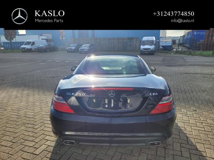 Mercedes SLK 2.1 250 CDI 16V BlueEFFICIENCY Sloopvoertuig (2013, Metallic, Zwart)