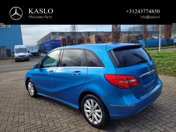 Mercedes B 1.5 B-180 CDI,d 16V Sloopvoertuig (2014, Metallic, Blauw)