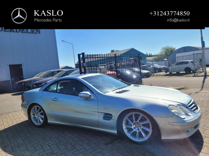 Mercedes SL 5.0 SL-500 V8 24V Sloopvoertuig (2004, Metallic, Zilver)