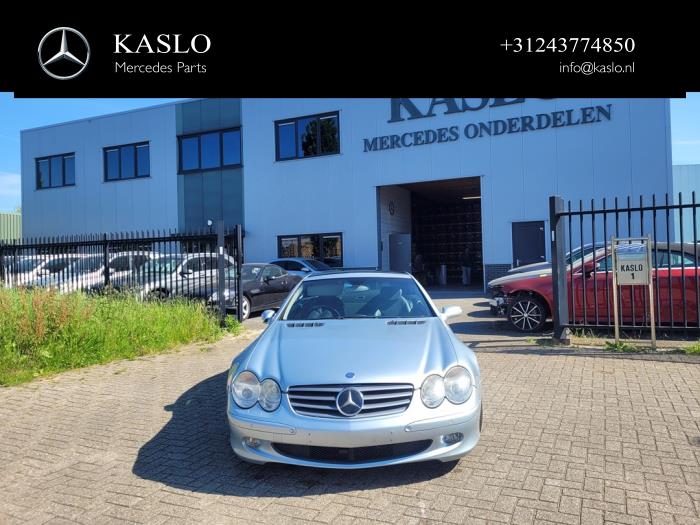 Mercedes SL 5.0 SL-500 V8 24V Sloopvoertuig (2004, Metallic, Zilver)