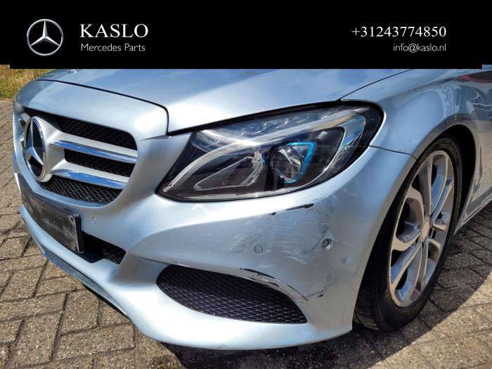 Mercedes C Estate C-350 e 2.0 16V Sloopvoertuig (2016, Metallic, Zilver)