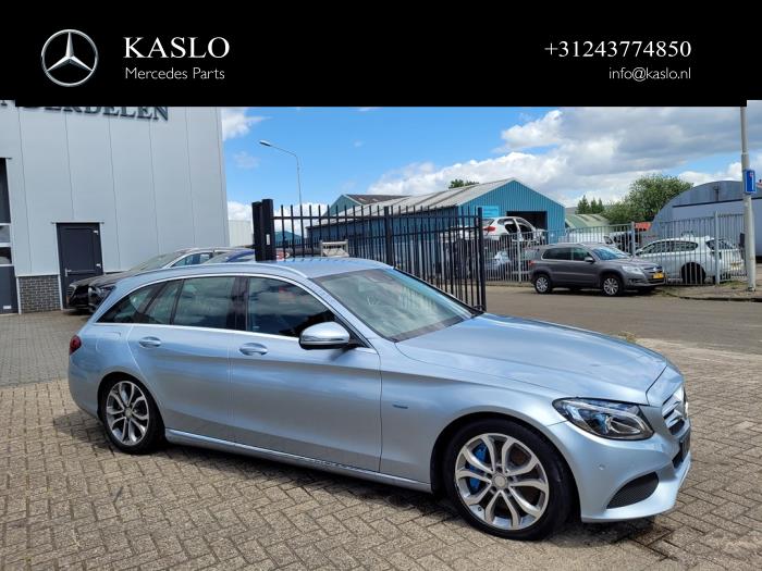 Mercedes C Estate C-350 e 2.0 16V Sloopvoertuig (2016, Metallic, Zilver)
