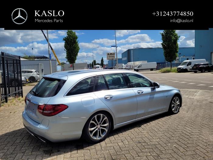 Mercedes C Estate C-350 e 2.0 16V Sloopvoertuig (2016, Metallic, Zilver)