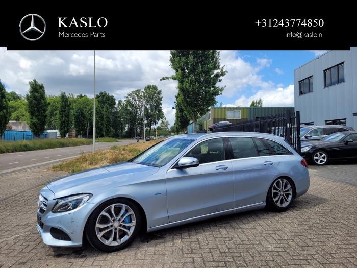 Mercedes C Estate C-350 e 2.0 16V Sloopvoertuig (2016, Metallic, Zilver)