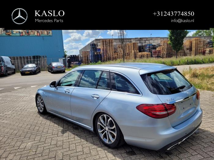 Mercedes C Estate C-350 e 2.0 16V Sloopvoertuig (2016, Metallic, Zilver)