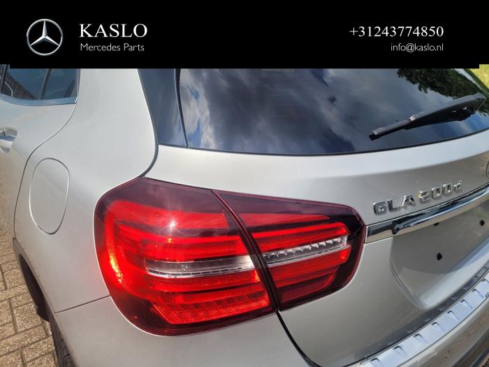 Mercedes GLA 1.8 200 CDI, d 16V Sloopvoertuig (2017, Metallic, Zilver)