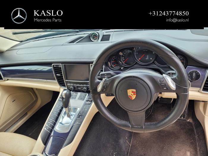 Porsche Panamera 3.0 D V6 24V Sloopvoertuig (2014, Metallic, Zwart)