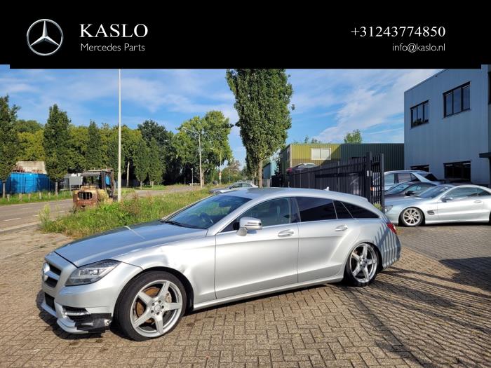 Mercedes CLS Shooting Brake 350 CDI BlueEfficiency 3.0 V6 24V Sloopvoertuig (2012, Metallic, Zilver)