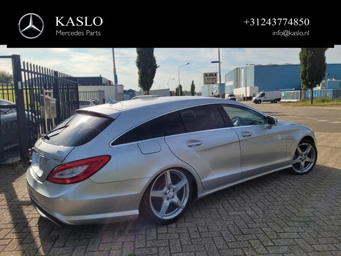 Mercedes CLS Shooting Brake 350 CDI BlueEfficiency 3.0 V6 24V Sloopvoertuig (2012, Metallic, Zilver)