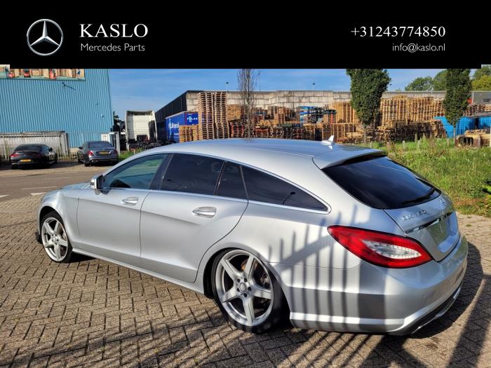 Mercedes CLS Shooting Brake 350 CDI BlueEfficiency 3.0 V6 24V Sloopvoertuig (2012, Metallic, Zilver)