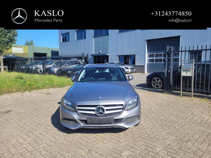 Mercedes C Estate C-200 BlueTEC, C-200 d 1.6 16V Sloopvoertuig (2015, Metallic, Zilver)
