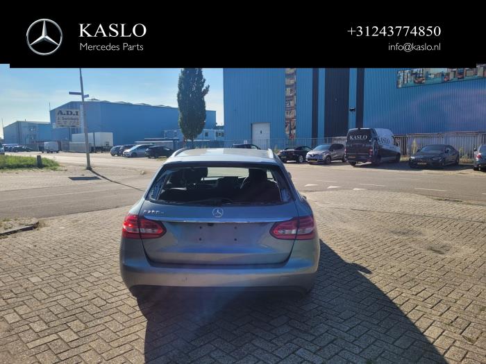 Mercedes C Estate C-200 BlueTEC, C-200 d 1.6 16V Sloopvoertuig (2015, Metallic, Zilver)