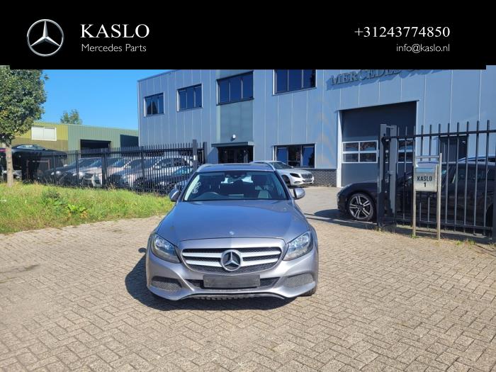 Mercedes C Estate C-200 BlueTEC, C-200 d 1.6 16V Sloopvoertuig (2015, Metallic, Zilver)