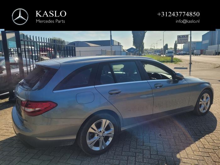Mercedes C Estate C-200 BlueTEC, C-200 d 1.6 16V Sloopvoertuig (2015, Metallic, Zilver)