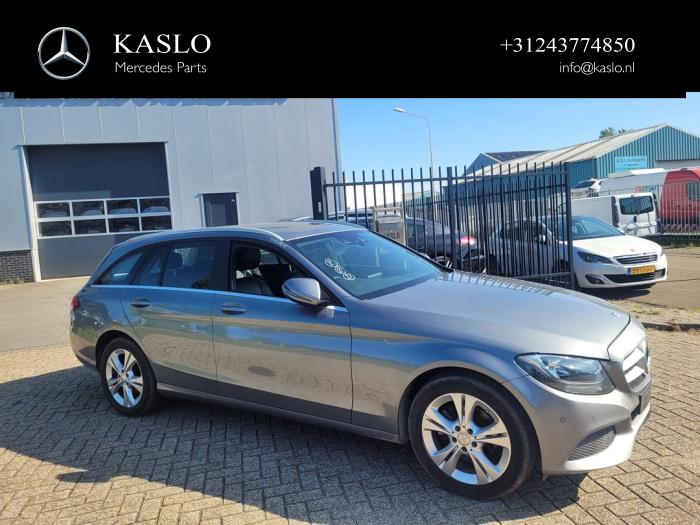 Mercedes C Estate C-200 BlueTEC, C-200 d 1.6 16V Sloopvoertuig (2015, Metallic, Zilver)