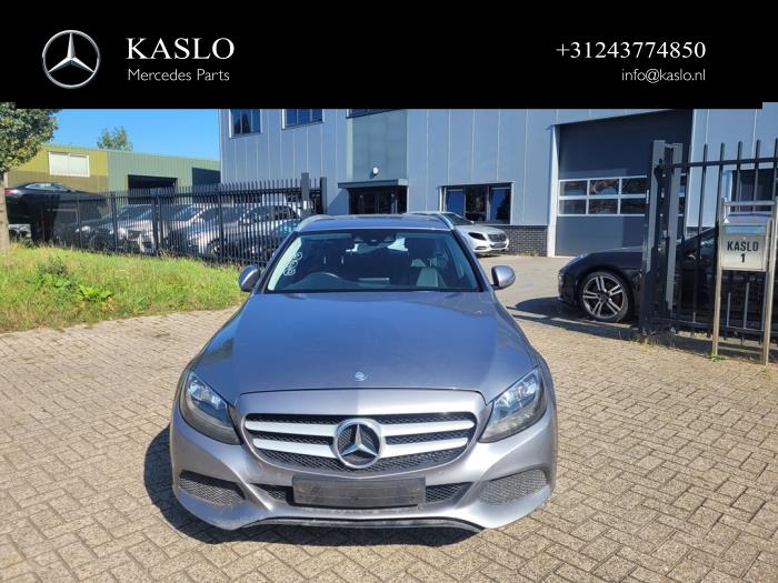 Mercedes C Estate C-200 BlueTEC, C-200 d 1.6 16V Sloopvoertuig (2015, Metallic, Zilver)