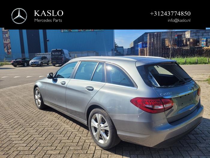 Mercedes C Estate C-200 BlueTEC, C-200 d 1.6 16V Sloopvoertuig (2015, Metallic, Zilver)