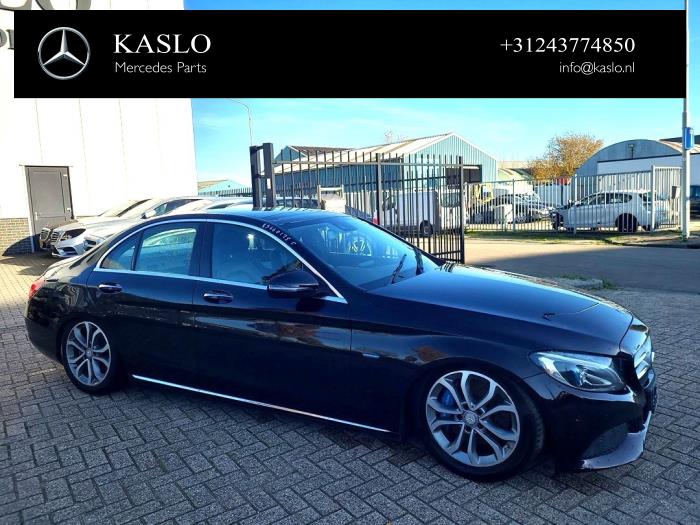 Mercedes C C-350 e 2.0 16V Sloopvoertuig (2016, Metallic, Zwart)