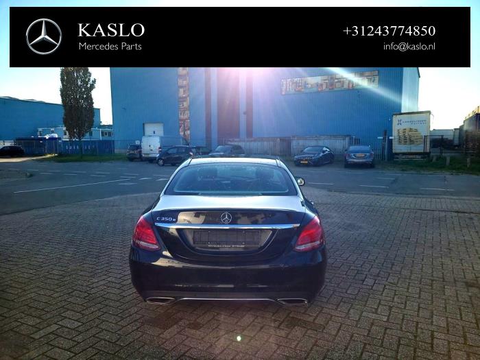 Mercedes C C-350 e 2.0 16V Sloopvoertuig (2016, Metallic, Zwart)