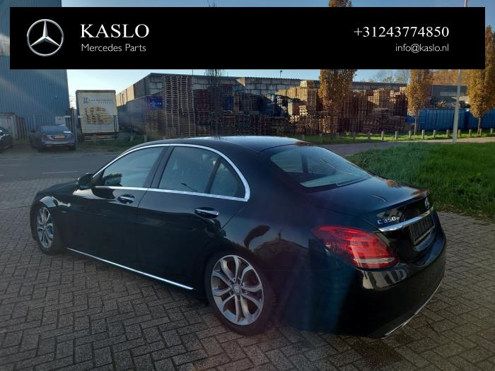 Mercedes C C-350 e 2.0 16V Sloopvoertuig (2016, Metallic, Zwart)
