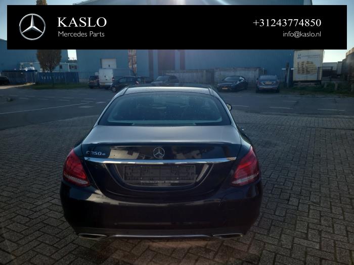 Mercedes C C-350 e 2.0 16V Sloopvoertuig (2016, Metallic, Zwart)