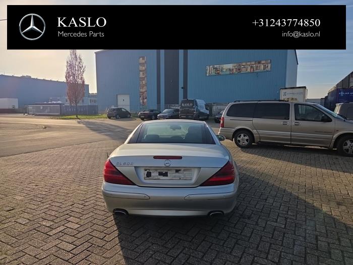 Mercedes SL 5.0 SL-500 V8 24V Sloopvoertuig (2003, Metallic, Zilver)