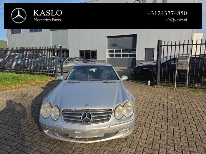 Mercedes SL 5.0 SL-500 V8 24V Sloopvoertuig (2003, Metallic, Zilver)