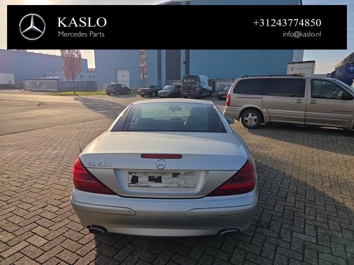 Mercedes SL 5.0 SL-500 V8 24V Sloopvoertuig (2003, Metallic, Zilver)