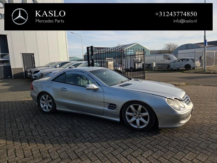 Mercedes SL 5.0 SL-500 V8 24V Sloopvoertuig (2003, Metallic, Zilver)