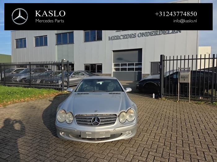 Mercedes SL 5.0 SL-500 V8 24V Sloopvoertuig (2003, Metallic, Zilver)