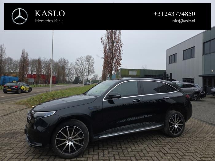 Mercedes EQC 400 4-Matic Sloopvoertuig (2020, Metallic, Zwart)