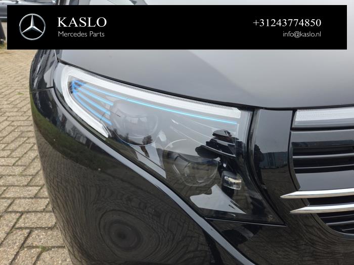 Mercedes EQC 400 4-Matic Sloopvoertuig (2020, Metallic, Zwart)