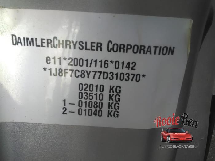 Jeep Patriot 2.0 CRD 16V 4x4 Sloopvoertuig (2008, Grijs)