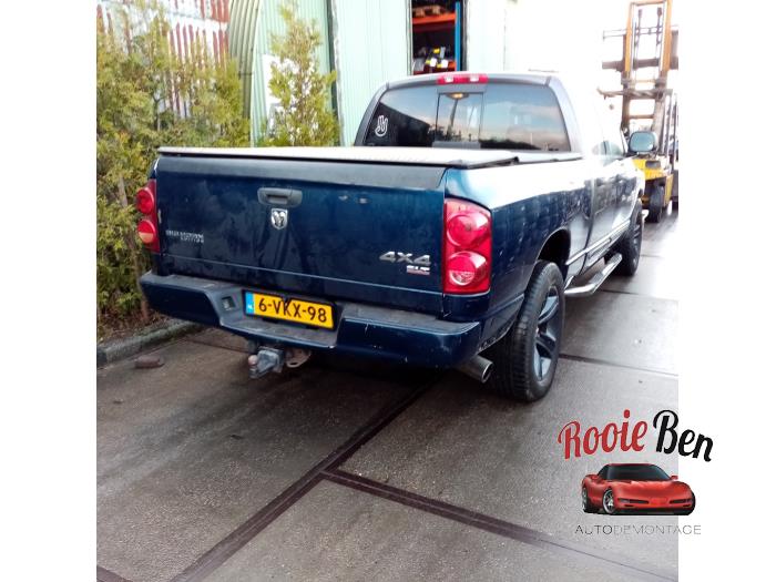 Dodge Ram 3500 Standard Cab 5.7 V8 Hemi 1500 4x4 Sloopvoertuig (2007, Blauw, Grijs)