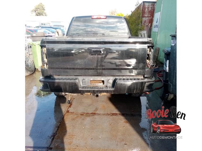 Chevrolet Silverado 1500 Standard Cab 5.3 V8 2500 4x4 Crew Cab Sloopvoertuig (2018, Zwart)