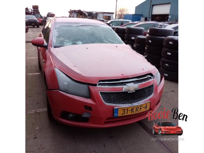 Chevrolet Cruze 1.8 16V VVT Sloopvoertuig (2010, Rood)