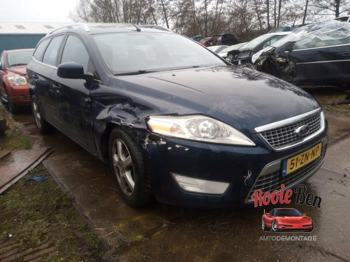 Ford Mondeo IV Wagon 2.0 16V Schadevoertuig (2008, Blauw)