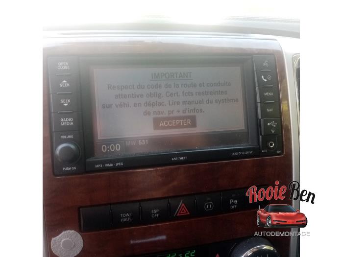 Dodge 1500 Standard Cab 5.7 Hemi V8 Sloopvoertuig (2009, Grijs)